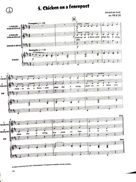 Chicken On A Fencepost Pdf Chordophones Musical Forms