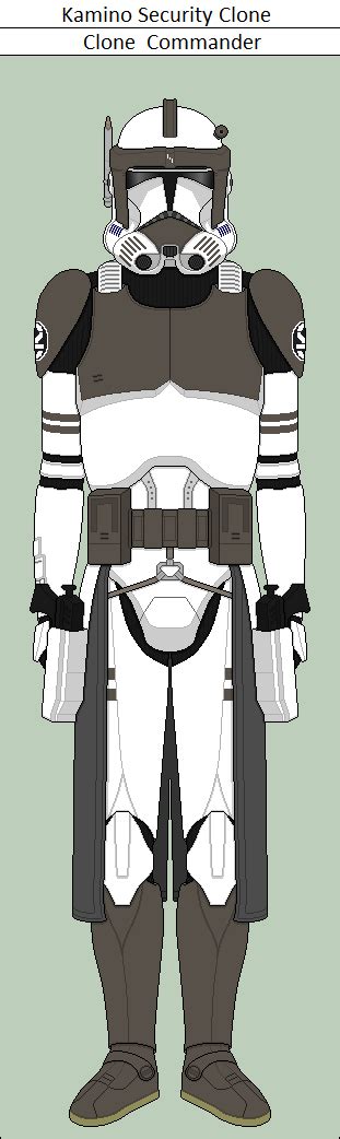 Kamino Security Clone Clone Commander By Vidopro97 Star Wars Pictures