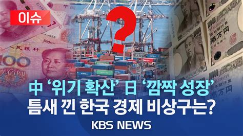 이슈 중국 경제 휘청경기 침체에 디폴트 공포 확산중국발 위기에 한국 환율·주가 출렁일본 깜짝 성장률 25년