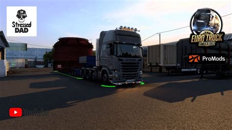 ETS2 ProMods 2 65 SPECIAL TRANSPORT Nantes To Civaux FRANCE Euro