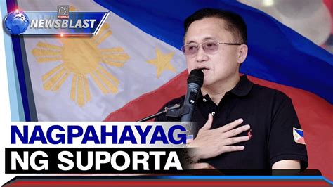 Sen Bong Go Nagpahayag Ng Suporta Kay Dr Ted Herbosa Bilang