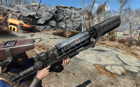 Magnetic Coils And Capacitors A Gauss Rifle Retexture At Fallout