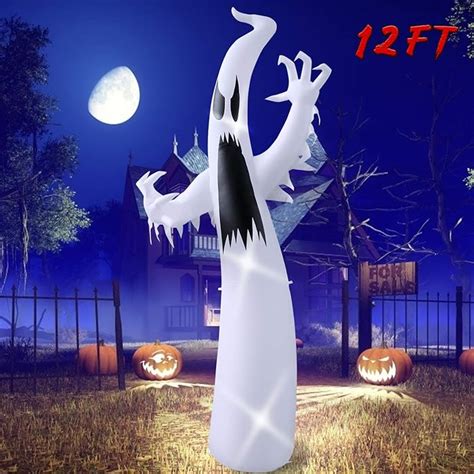 Buy Evoio Inflatable Halloween Ft Towering Terrible Spooky Ghost