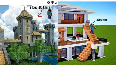 Minecraft Hive Just Build And Hide And Seek YouTube