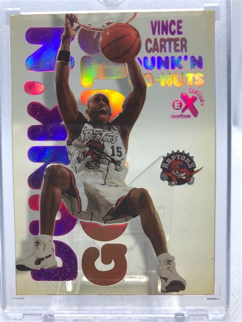 Fleer E X Century Dunk N Go Nuts Vince Carter Cards Museum