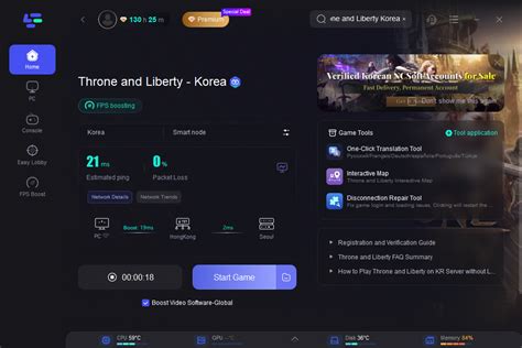 How To Play Throne And Liberty On Korean Server Without Lag