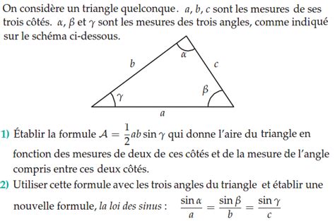 Trigonom Trie Exercice Me Ann E Secondaire