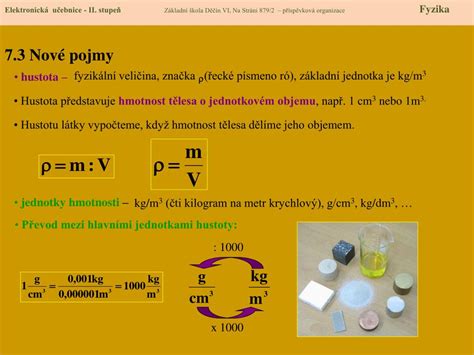 Ppt 71 Hustota Látky Powerpoint Presentation Free Download Id6497739