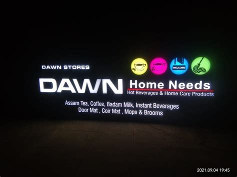 Led Alphabet Rectangular Acrylic 3D Sign Board For Outdoor At Rs 950