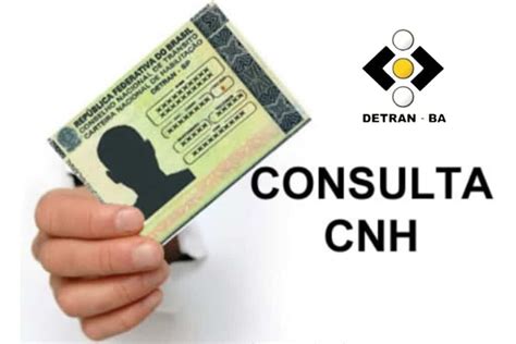 Detran BA Consulta CNH DETRAN BA