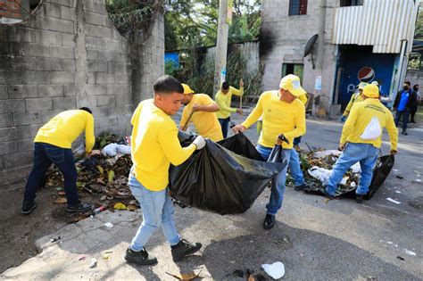 Gobierno De El Salvador Contin A Jornada De Limpieza Y Recolecci N De