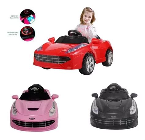 Carro Carrito A Bateria Para Niños Control Remoto 2 Motores Envío gratis