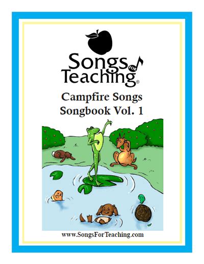 Campfire Songs Vol 1 Free Printable Songbook And Coloring Book From