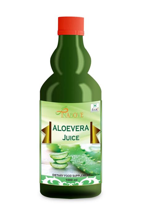 Inabove Organic Aloe Vera Juice Packaging Type Bottle Packaging Size