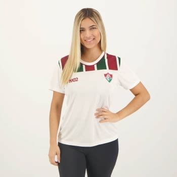 Camisa Fluminense Immersive Feminina Branca Futfanatics