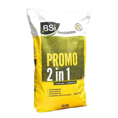 BSi semences de gazon Promo Plantation et récupération 7 5 kg brun