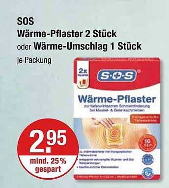 Sos W Rme Pflaster St Ck Oder W Rme Umschlag St Ck Angebot Bei V