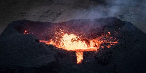 Vulkanen In Ijsland Wild Van Het Hoge Noorden