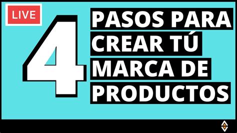 4 Pasos Para CREAR TU MARCA de PRODUCTOS FÍSICOS Private Label