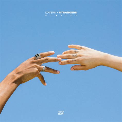 Carátula Frontal De Starley Lovers Strangers Cd Single Portada