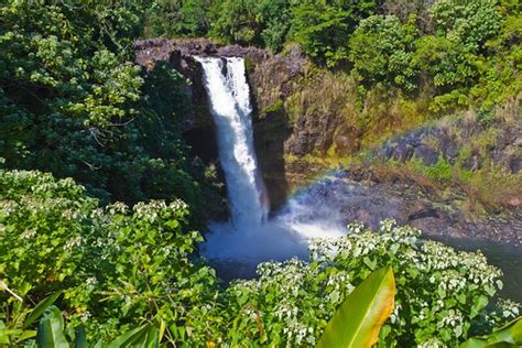 Rainbow Falls Hilo Hawaii On The Big Island Hilo Volca Richard