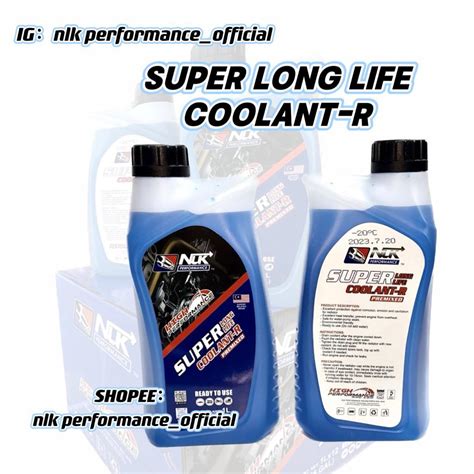 NLK PERFORMANCE SUPER LONG LIFE COOLANT R PREMIXED 1LITER Shopee Malaysia