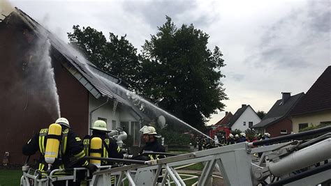 Wohnhaus In Bad Oeynhausen In Flammen Nw De