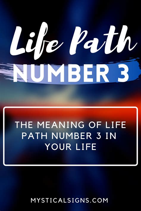 Want To Know What The Numerology Life Path Number 3 Means For You