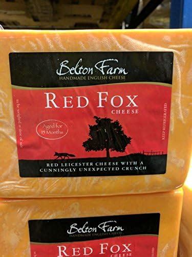 Amazon Belton Farm Red Fox Leicester Cheese 5 Lb Grocery