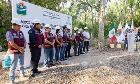 Inicia Diego Castañón construcción de barda de nuevo cementerio