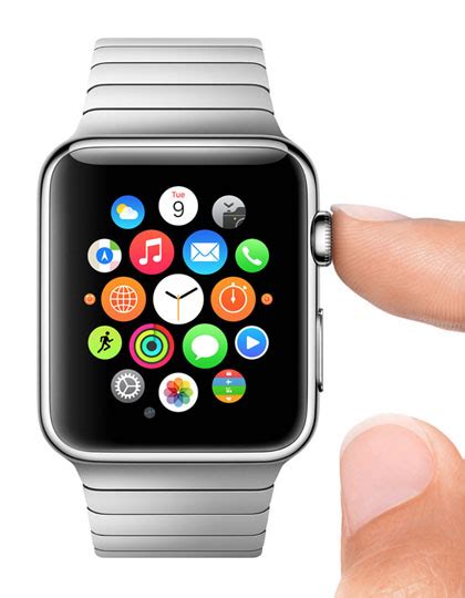 Apple Watch Displays Telegraph