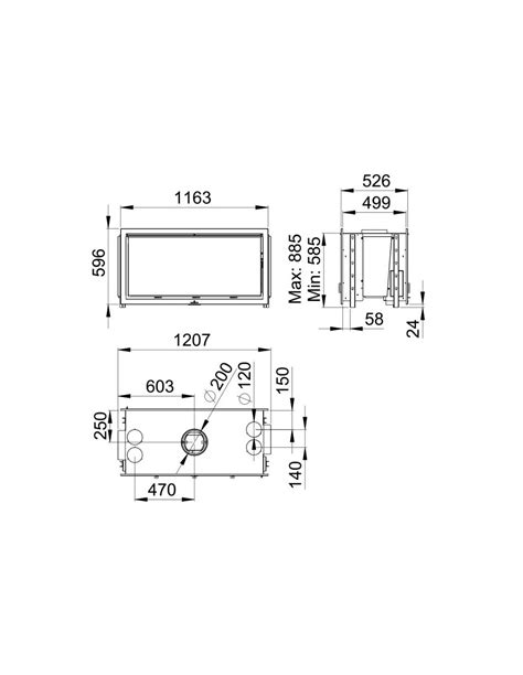 Insertable Cairo D Doble Cara Con Cristal Vision Bronpi