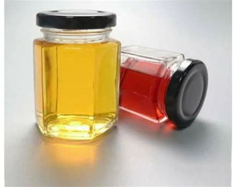 Hexagonal Lug Metal Cap 250gm Hexa Honey Glass Jar 250ml At Rs 8 Piece