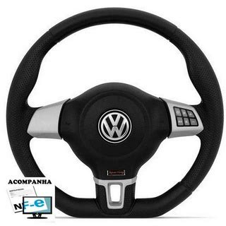 Volante Multifuncional Vw Gol G2 G3 G4 G5 Saveiro Golf Fox Jetta Base