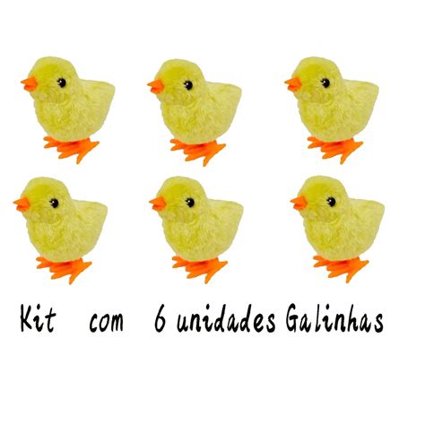 Pintinho Amarelinho Brinquedo De Pel Cia A Corda Infantil Kit