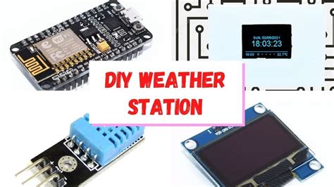 Diy 2 Weather Station With Nodemcu Esp8266 Oled Display And Dht11 0