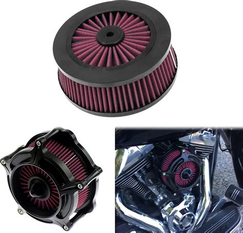 Amazon Hcmotorku Motorcycle Air Filter Replacement Intake Air