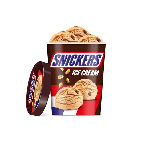 Snickers Ice Cream Tub Consort Frozen Foods