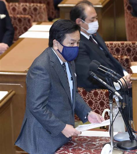 立民・枝野氏「経済優先が後手招いた」 緊急事態宣言再発令で首相を批判 産経ニュース