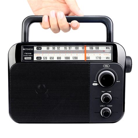 Retekess Tr Am Fm Radio Portable Transistor Analog Radio