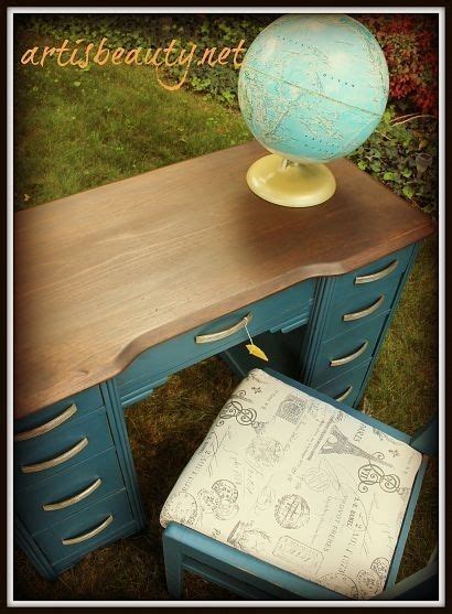 Diy Painted Desk Great Color By Rosella Painted Desk Redo Furniture Roadside Rescue