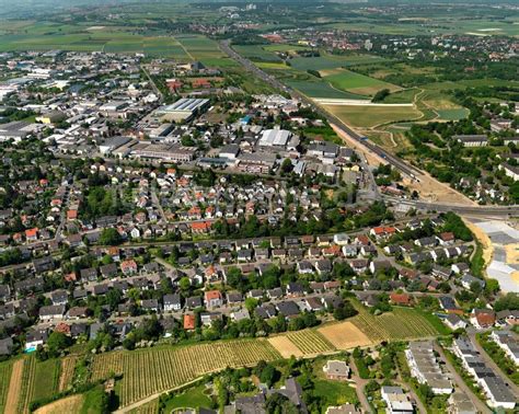 Luftaufnahme Mainz Hechtsheim Stadtansicht Von Mainz Ortsteil