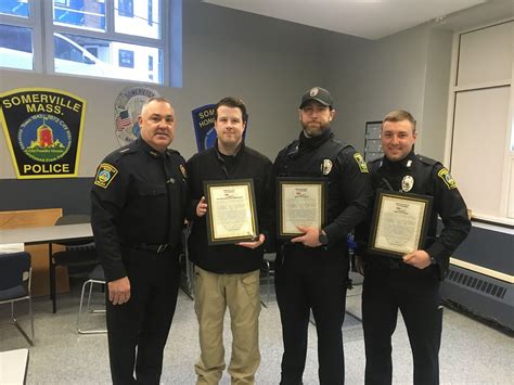 City Of Somerville Massachusetts Police Department Life Saving Award