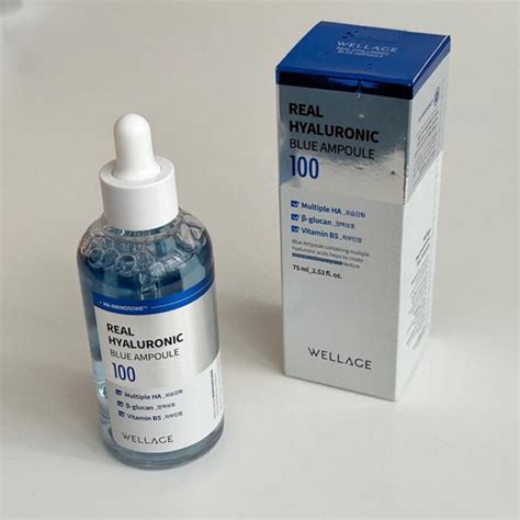 Serum Wellage Real Hyaluronic Blue Ampoule