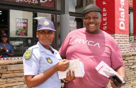 Sandton Police Officers Continue Safety Campaign Sandton Chronicle