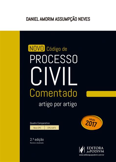 Amazon Novo Codigo De Processo Civil Comentado Artigo Por Artigo