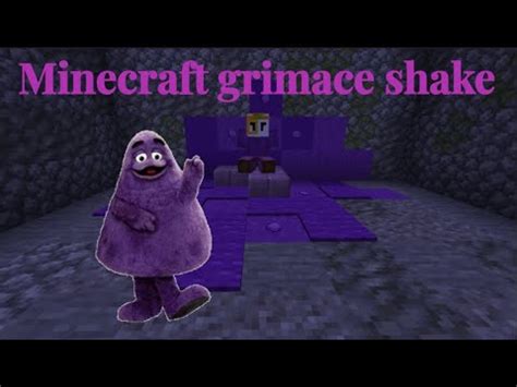 Minecraft Grimace Shake Youtube