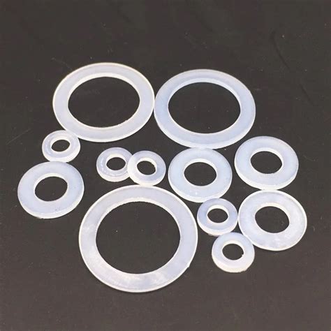 Plastic Flat Washers Nylon White M2 M12 Pack 1000 Wkooa