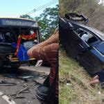 Diario HOY Accidente En Ruta Luque Samber Choque Entre Bus Y