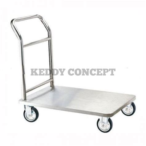 Keddy Concept Platform Stainless Steel Trolley At Rs In Mumbai